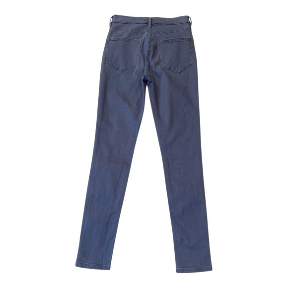 Express Womens Size 0R High Rise Skinny Jeans Gray Denim Pants - Picture 2 of 7